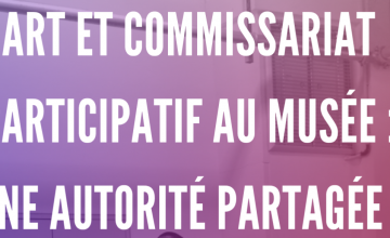 art et commisariat